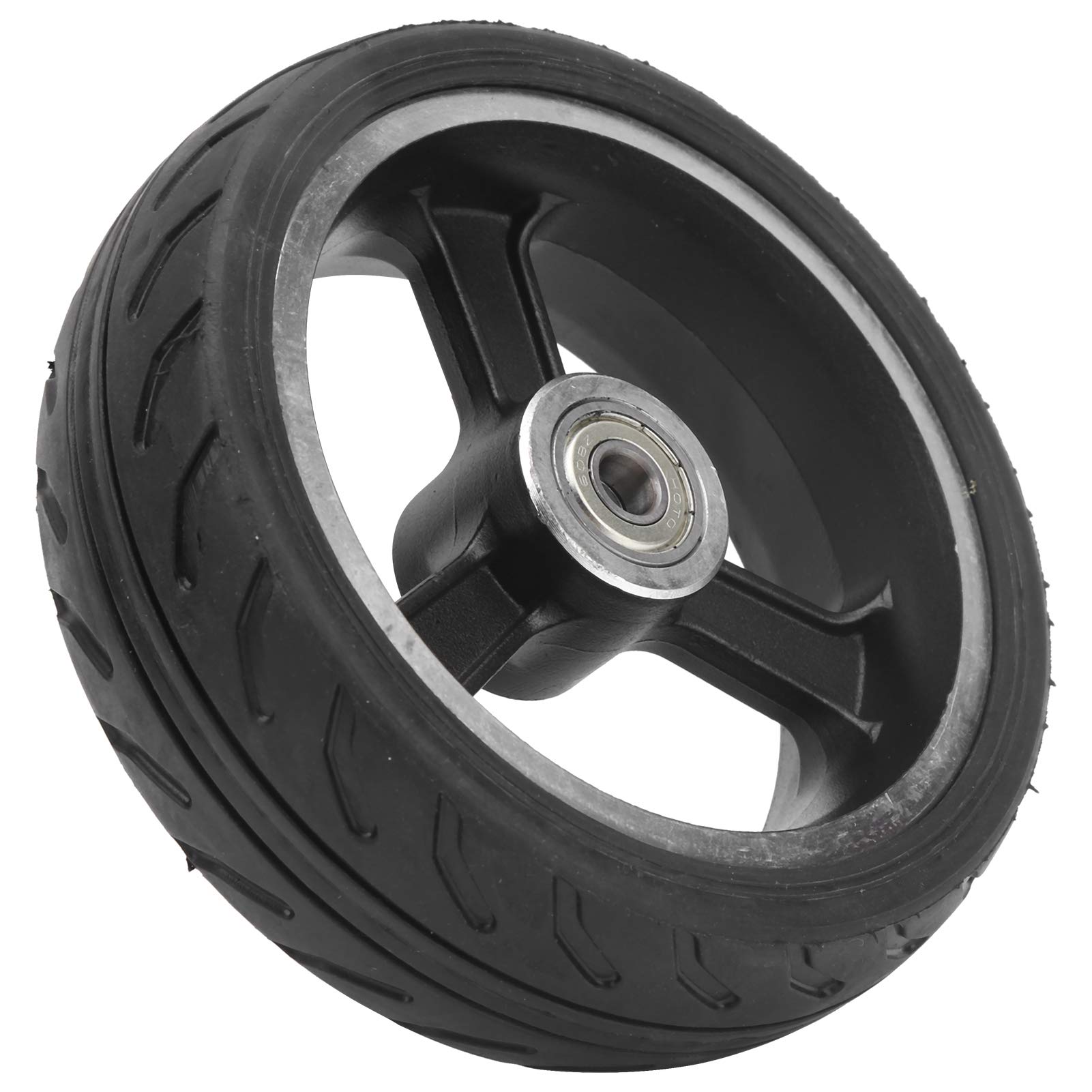 Keenso 5in Solid Tire Electric Scooter - Airless, Explosion-Proof, Anti-Skid E-Scooter Wheels for Adults & Teens - Perfect for Commuting, Campus Travel & Urban Mobility