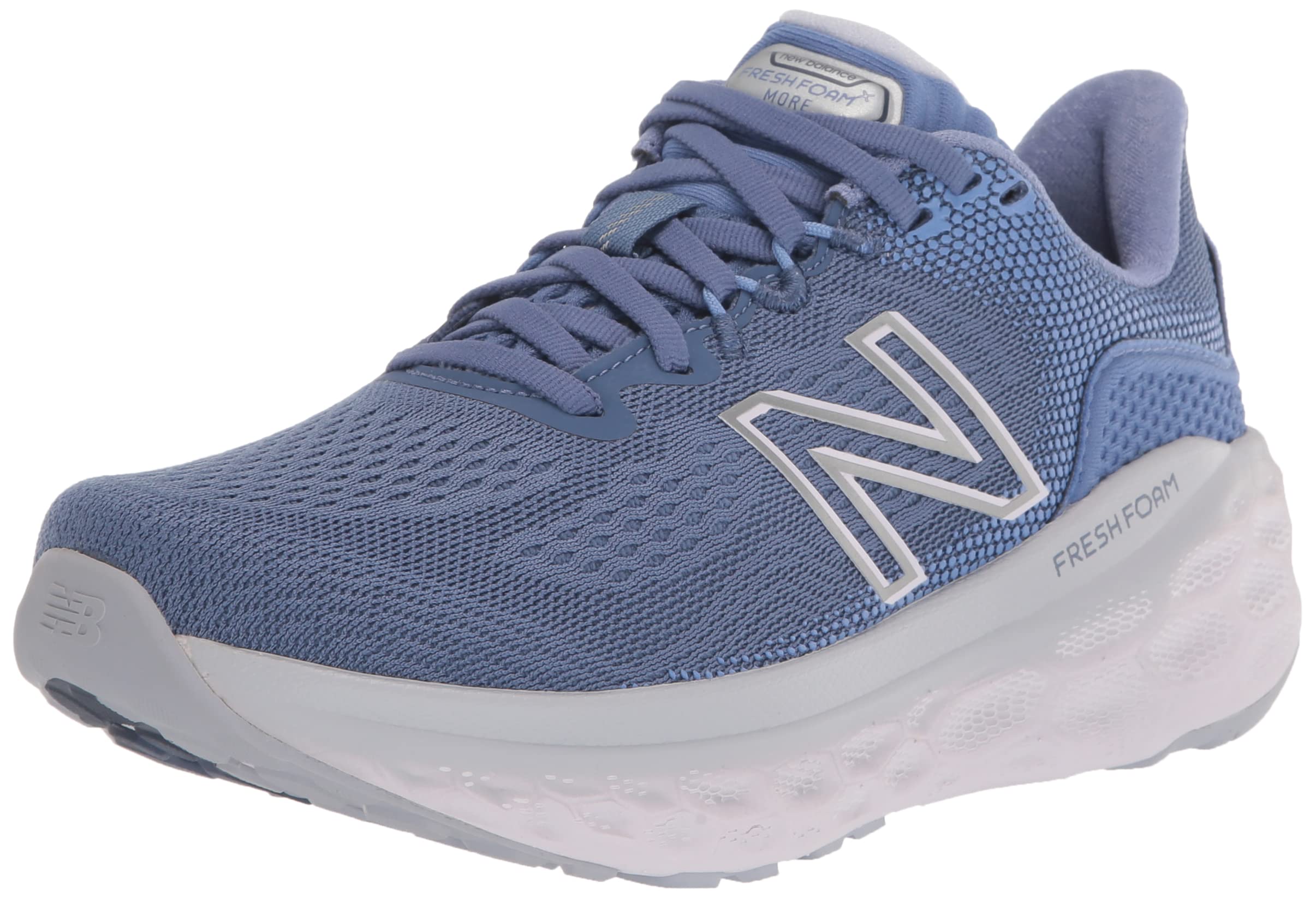 New Balance Women's Fresh Foam More V3 Running Shoes - Lightweight Cushioned Sneakers for Jogging, Gym Workouts & Everyday Comfort