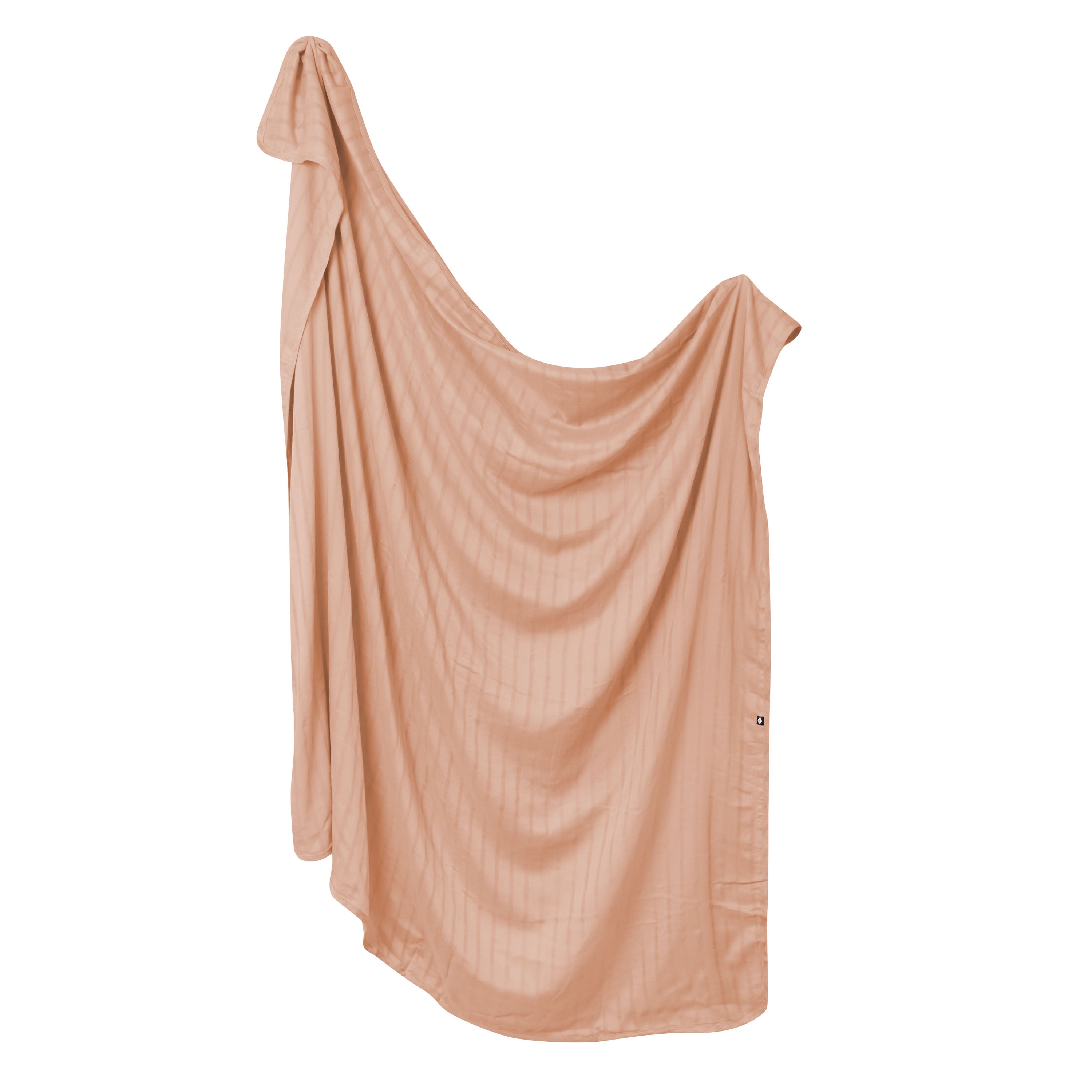 Soft Bamboo Muslin Swaddle Blanket - Breathable & Organic Baby Wrap for Newborns - Perfect for Swaddling, Nursing, and Stroller Use - Fawn Color