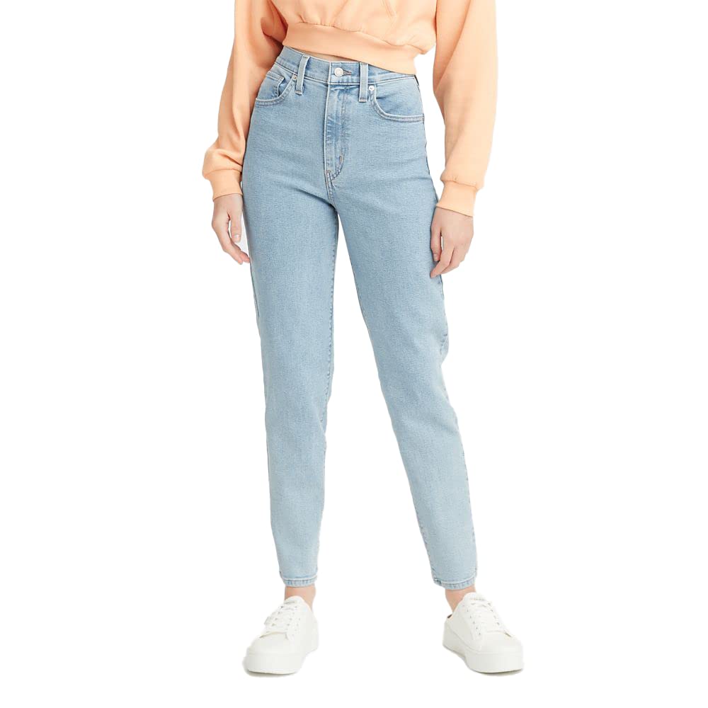 Levi's Women's High Waisted Mom Jeans - Vintage 90s Straight Leg Denim Pants for Casual Outfits & Streetwear Fashion | Perfect for Everyday Wear, Date Nights & Retro Style