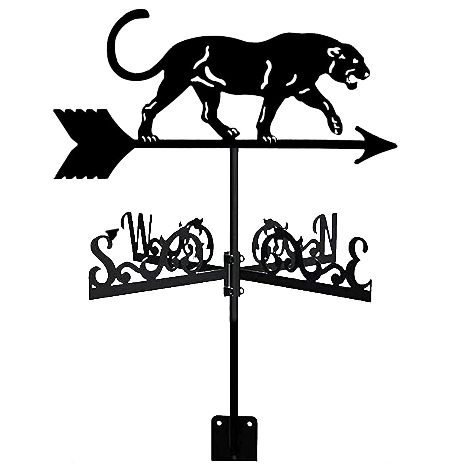 YDHNB Stainless Steel Retro Farm Weather Vane - Decorative Garden Stake for Outdoor Yard & Farmhouse Decor | Perfect for Backyard, Patio, and Farm Scene Landscaping