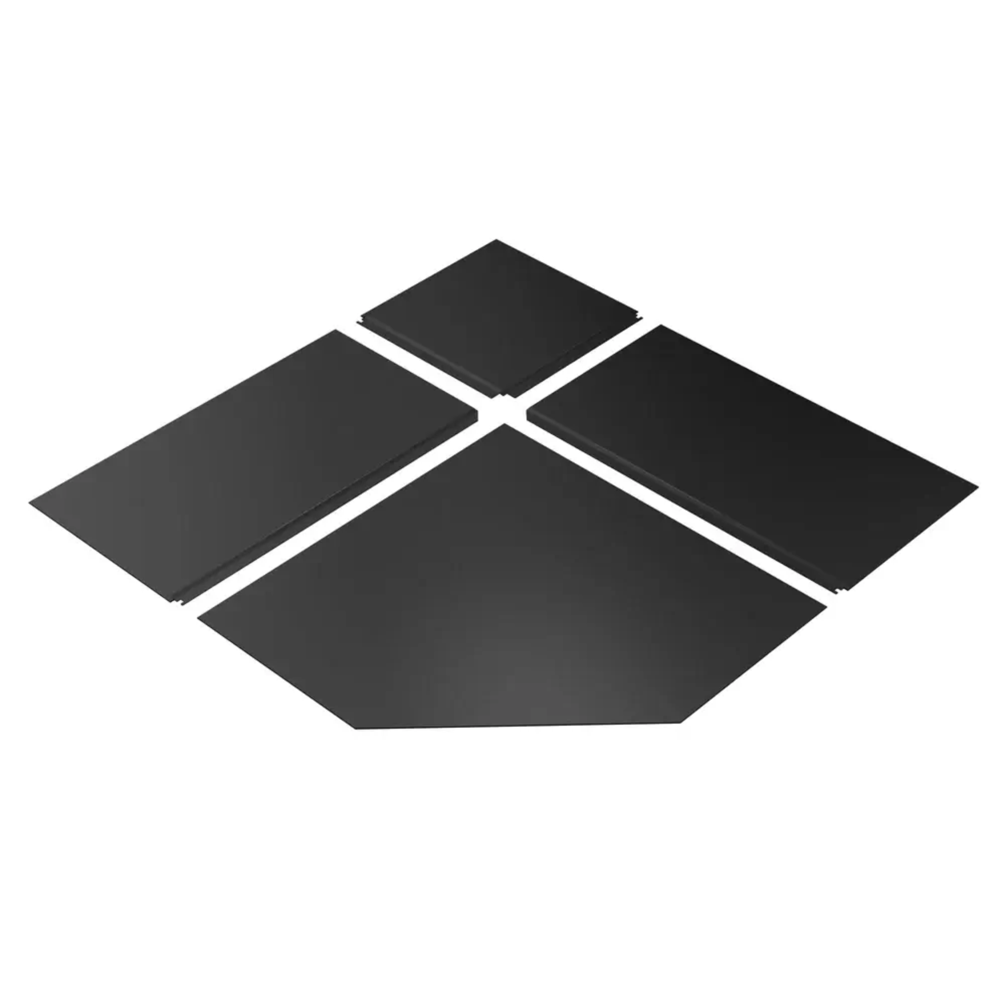 SBI 54 Corner Modular Floor Protection System - Heavy Duty Anti-Slip Mat for Furniture & Hardwood Floors - Perfect for Home, Office & Gym Use (Model: AC02786)