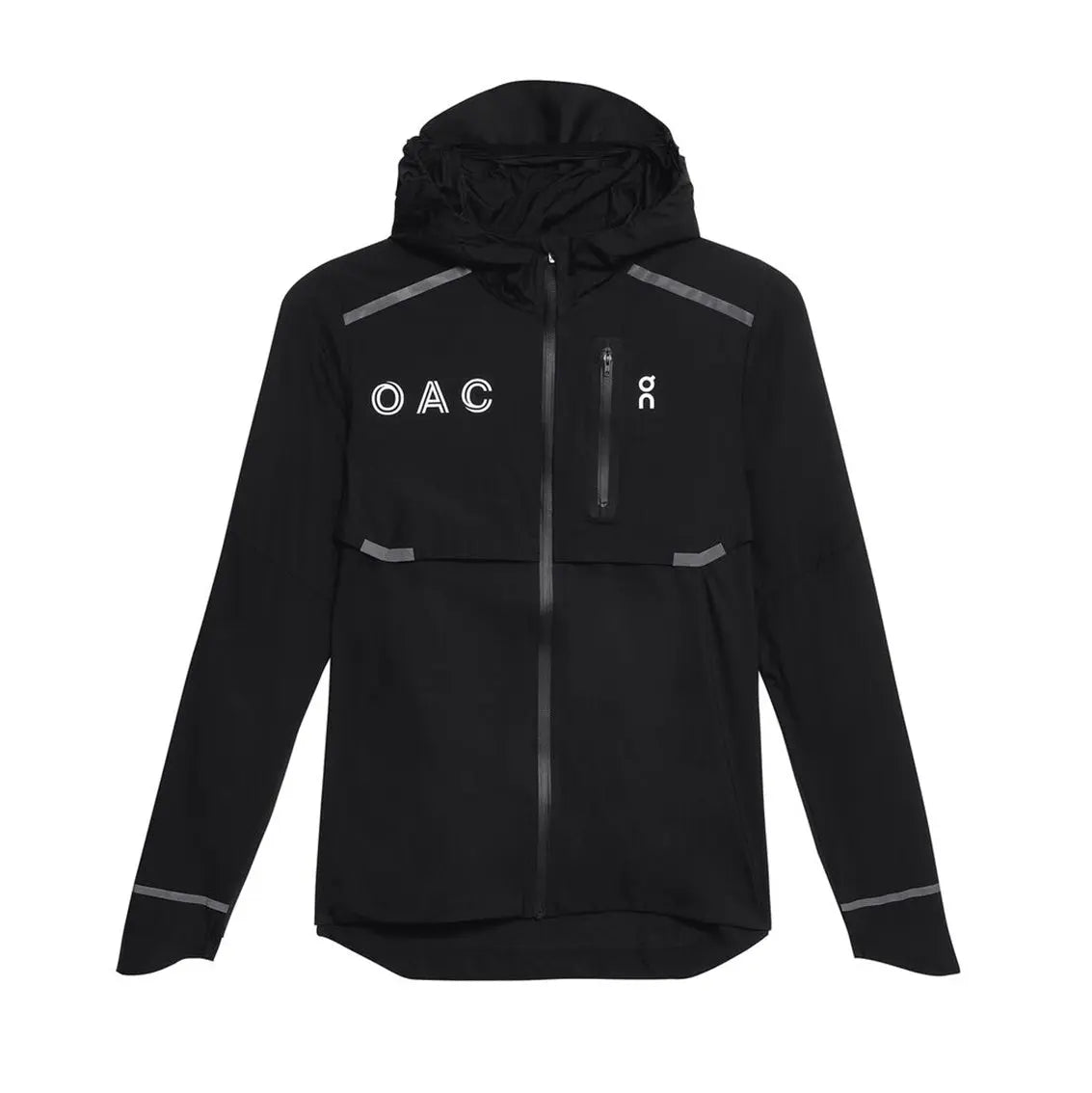 Women's On Running OAC Weatherproof Jacket - Lightweight Waterproof Windbreaker for Outdoor Running & Hiking (Black) | Perfect for Trail Running, Jogging & Travel