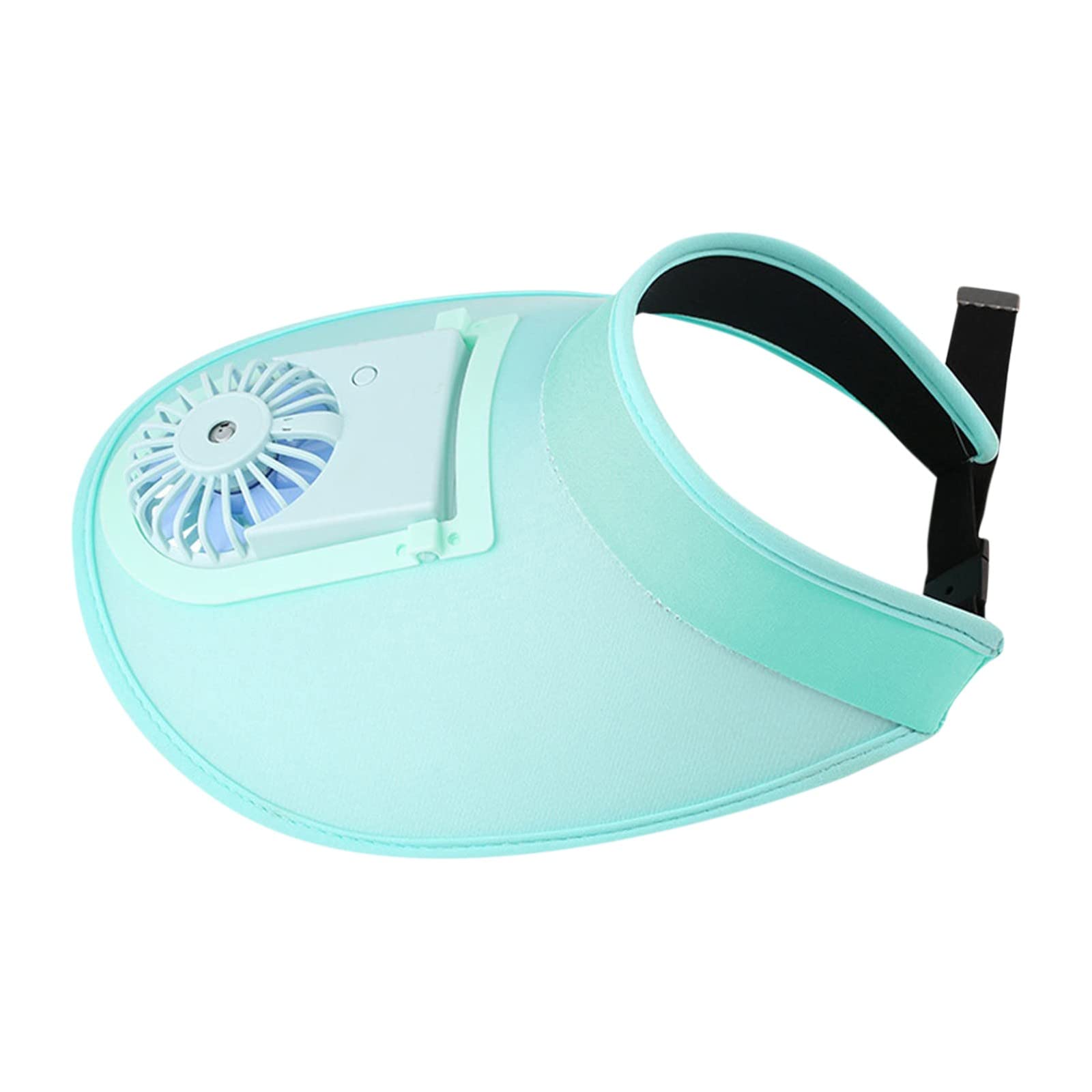 HiLeyJey Portable Fan Hat for Outdoor Hiking & Camping - Rechargeable Cooling Cap for Men, Women & Teens - Perfect for Summer Sports, Beach Trips & Travel Adventures