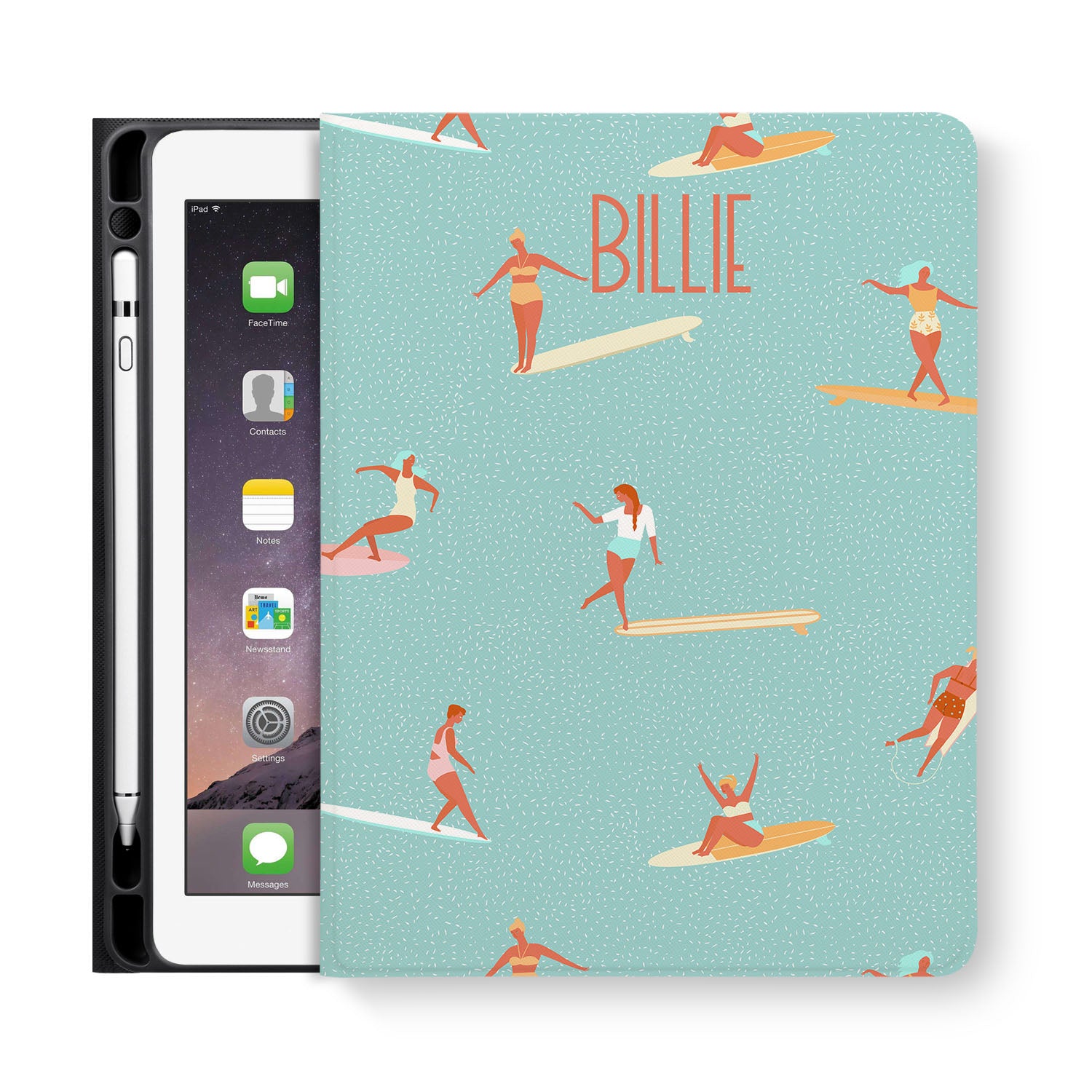 Premium iPad Folio Case with Auto Sleep/Wake - Slim Protective Cover for iPad 7th/8th/9th Gen (10.2