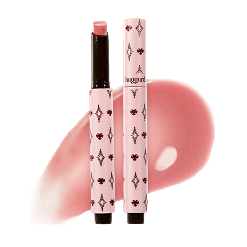 Haggard 3D High Gloss Solid Lip Jelly - Long Lasting Hydrating Lip Balm for Moisturizing & Plumping - Perfect for Daily Wear, Night Out, and Makeup Looks