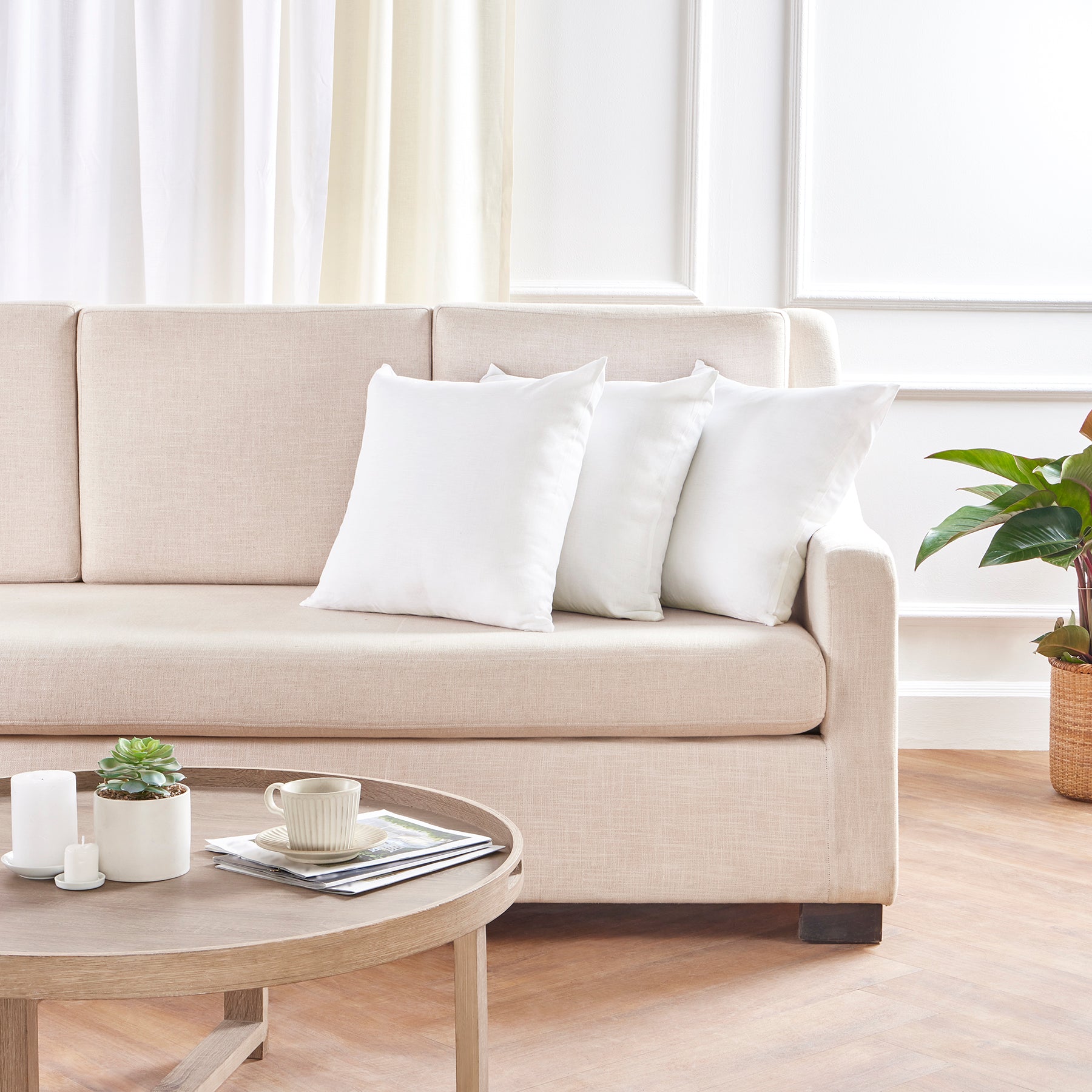 Montauk Pillow Cover - Soft & Stylish Decorative Pillow Case for Couch, Bed, Sofa - Perfect for Home Decor & Living Room Accents