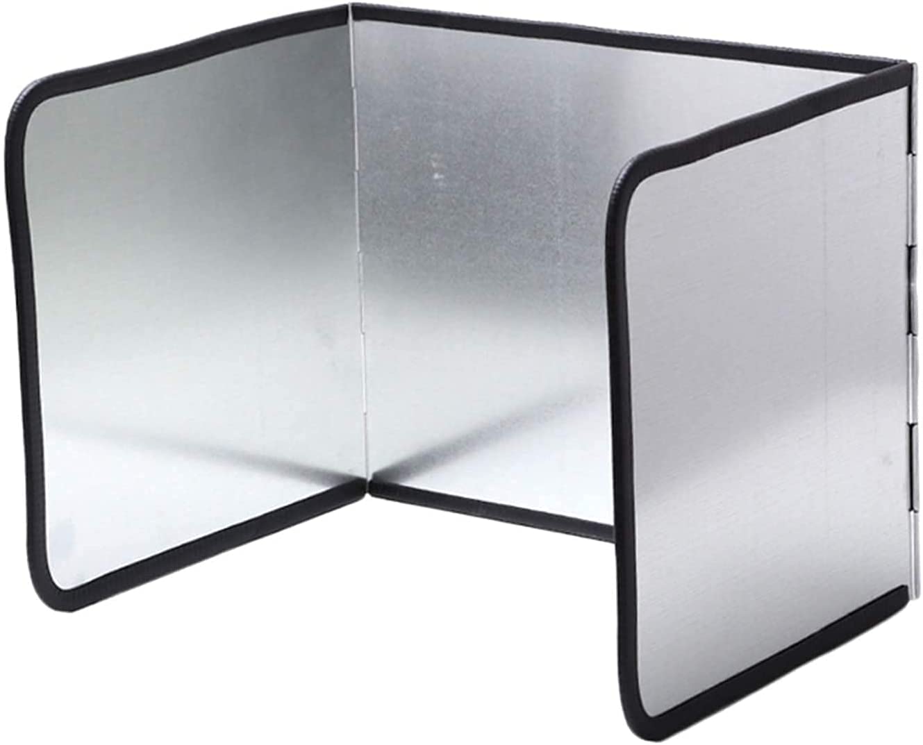 Zheshitech Splatter Guard for Kitchen - Small Aluminum Oil Proof Splash Guard, Anti-Splatter Shield for Frying & Cooking - Perfect for Home, Restaurant & Outdoor BBQ Use