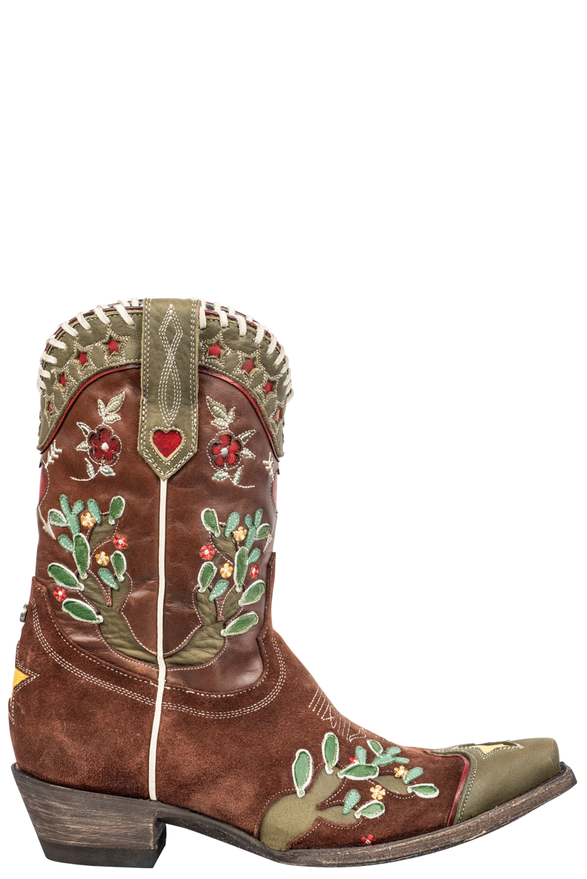Old Gringo Genuine Cowgirl Boots - Brown Leather Western Boots for Women | Country Dancing, Rodeo & Fashion Outfits