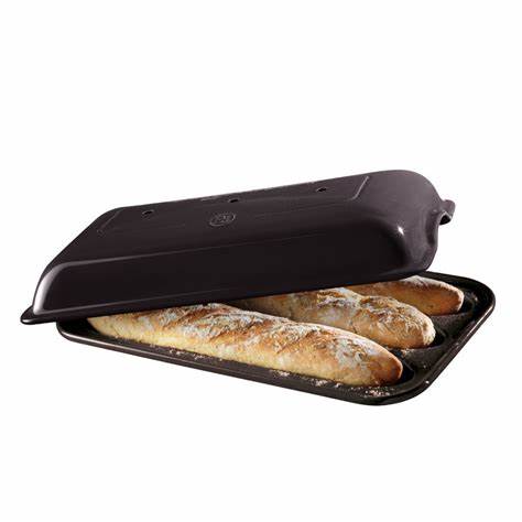 Premium Non-Stick Baguette Baker - French Bread Loaf Pan for Perfect Homemade Baguettes | Ideal for Baking, Restaurants & Home Kitchens