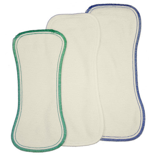 Organic Cotton & Hemp Baby Diaper Inserts - Super Absorbent, Eco-Friendly & Hypoallergenic for Newborns & Toddlers - Perfect for Cloth Diapering, Overnight Use & Sensitive Skin