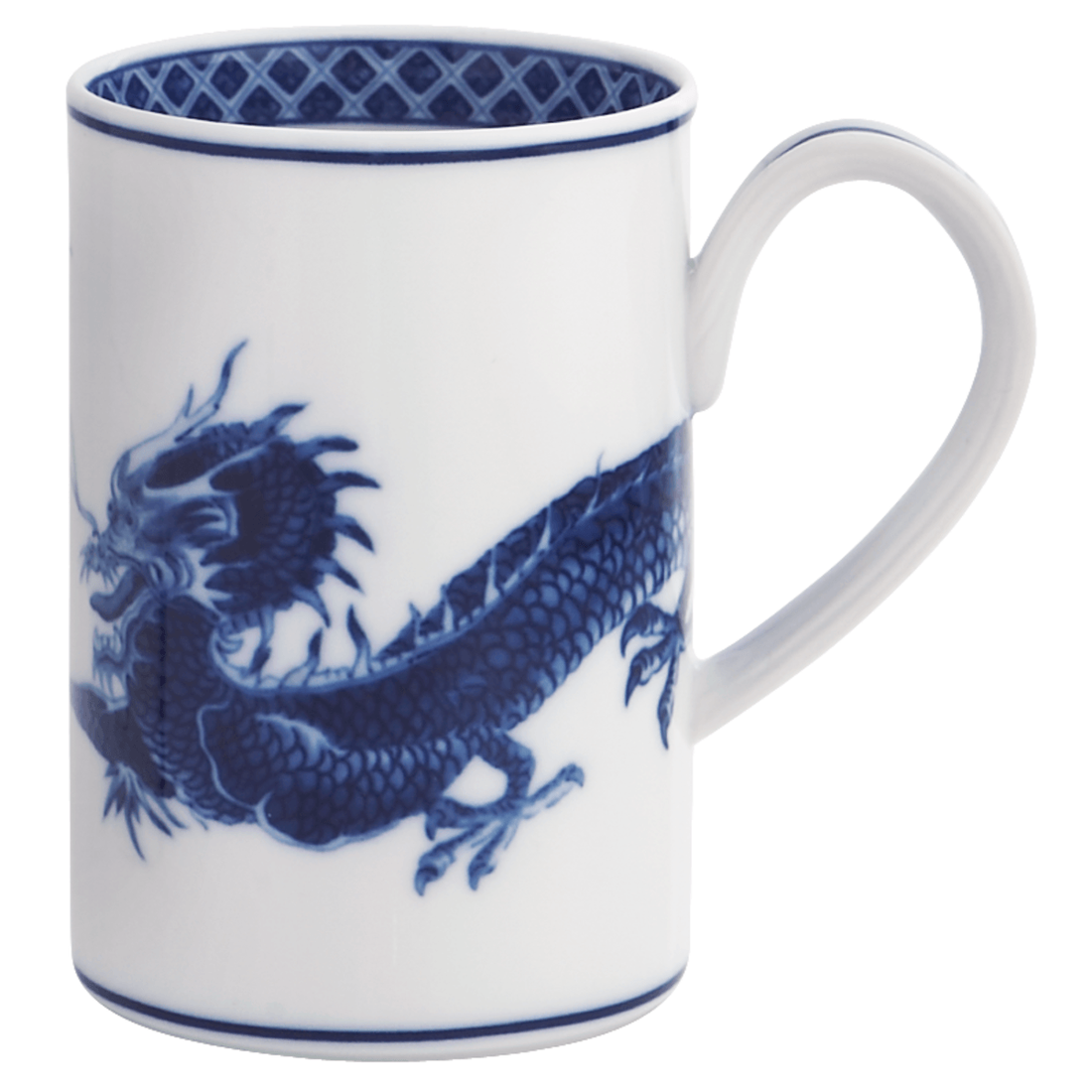 Premium Blue Dragon Ceramic Coffee Mug - 16oz Handcrafted Fantasy Themed Cup for Tea, Hot Chocolate & Gifts - Perfect for Gamers, Fantasy Lovers & Collectors