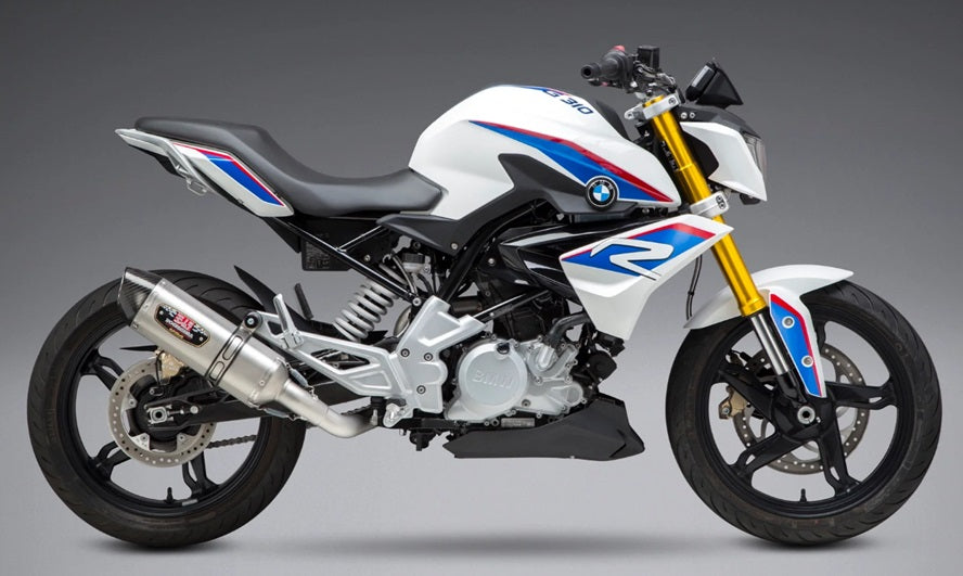 Yoshimura G310GS G310R R77 Stainless Steel Exhaust System - High-Performance Motorcycle Exhaust for BMW G310GS & G310R - Perfect for Racing, Street Riding & Performance Upgrades