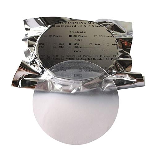 1.5mm Dental Soft Vacuum Forming Material - 30Pcs for Orthodontics & Dental Labs