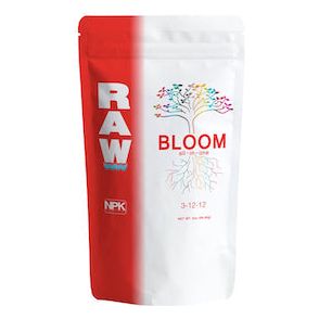 Premium NPK Raw Bloom Nutrients for Plants - Organic Flower Booster Fertilizer for Hydroponics, Soil & Indoor Gardening - Enhance Growth & Blooming in Roses, Orchids & Vegetables