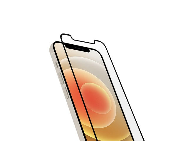 3sixT PrismShield Ultimate Hybrid Screen Protector for iPhone 12 Mini - Anti-Scratch, Anti-Fingerprint, HD Clear Tempered Glass - Perfect for Work, Travel & Everyday Protection