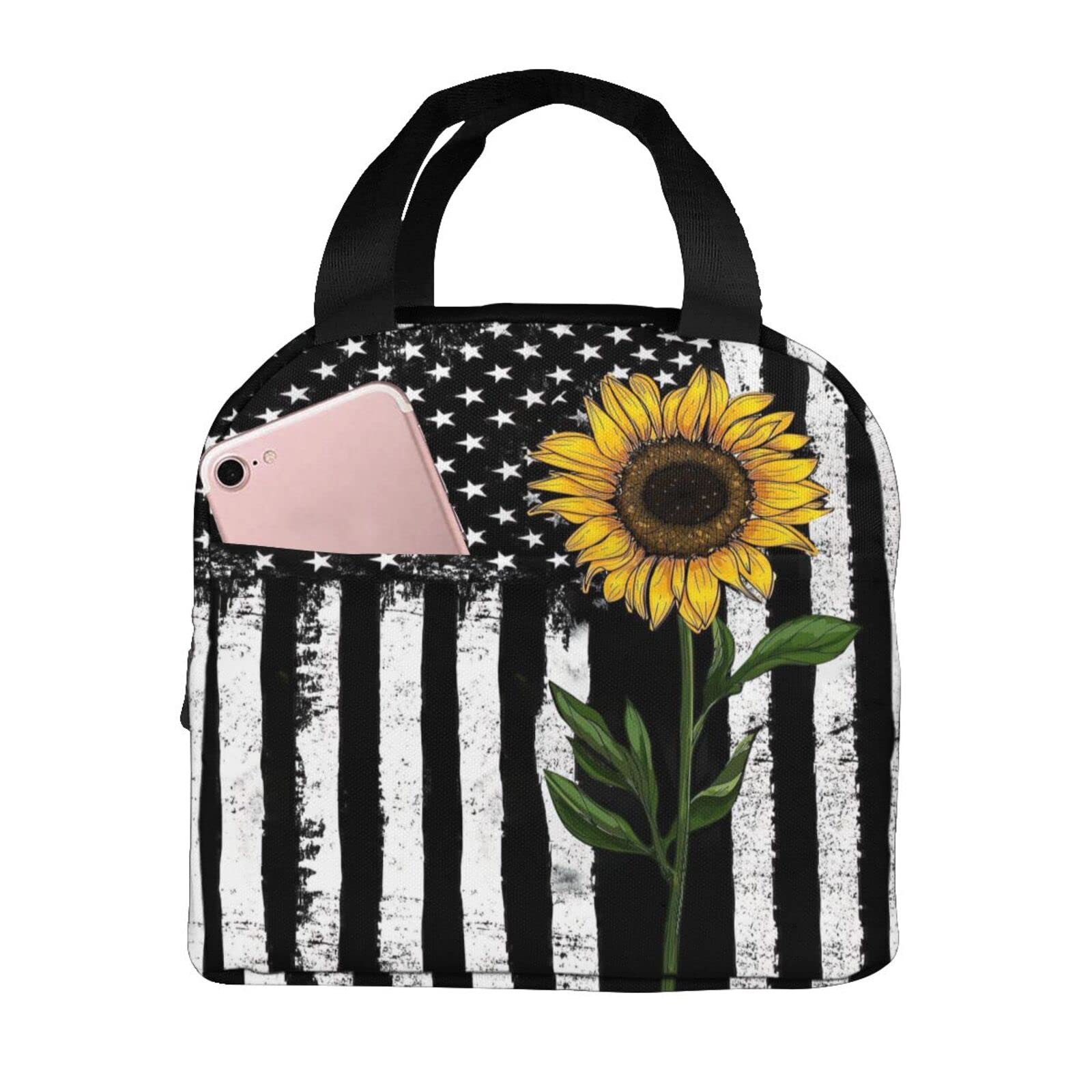 Insulated Reusable Lunch Bag - Leakproof Cooler Tote for Office, School & Picnic