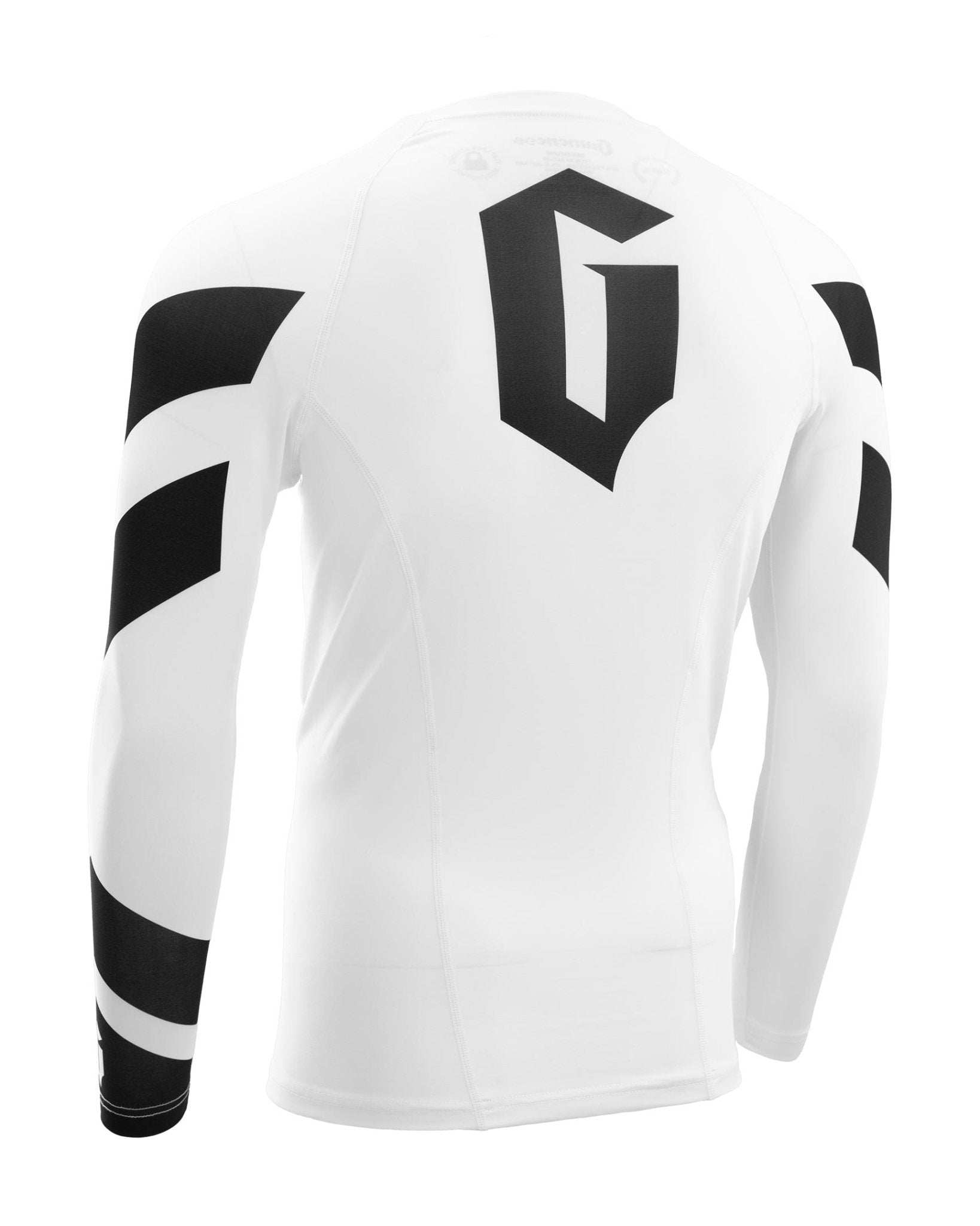 Men's Long Sleeve Pro Ranked Rash Guard - UPF 50+ Sun Protection for Surfing, MMA & Water Sports