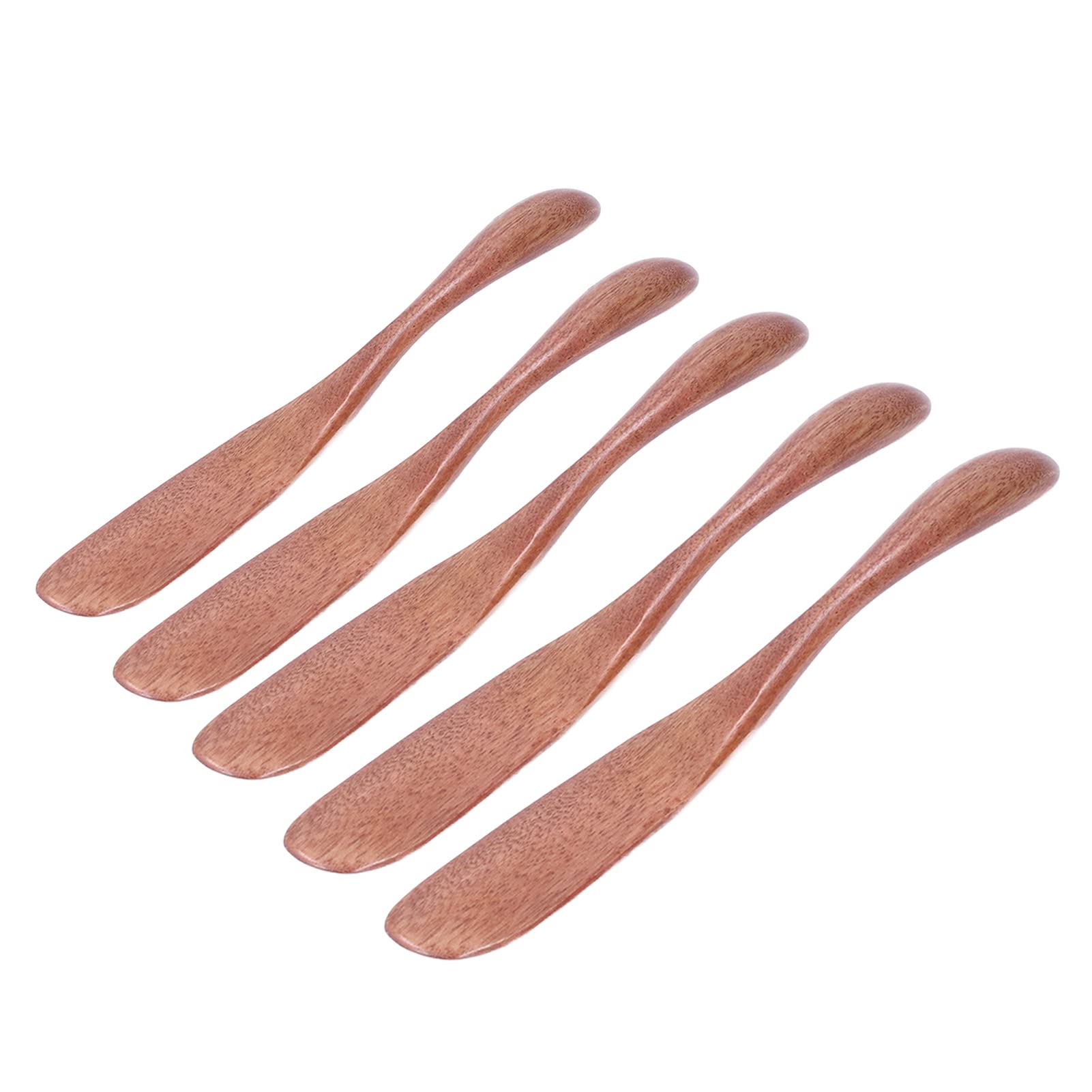 5PCS Stainless Steel Butter Knives - Cheese Spreaders for Jam, Cake, Bread - Multi-Purpose Kitchen Utensils (Vibrant Colors) - Perfect for Breakfast, Brunch & Tea Parties