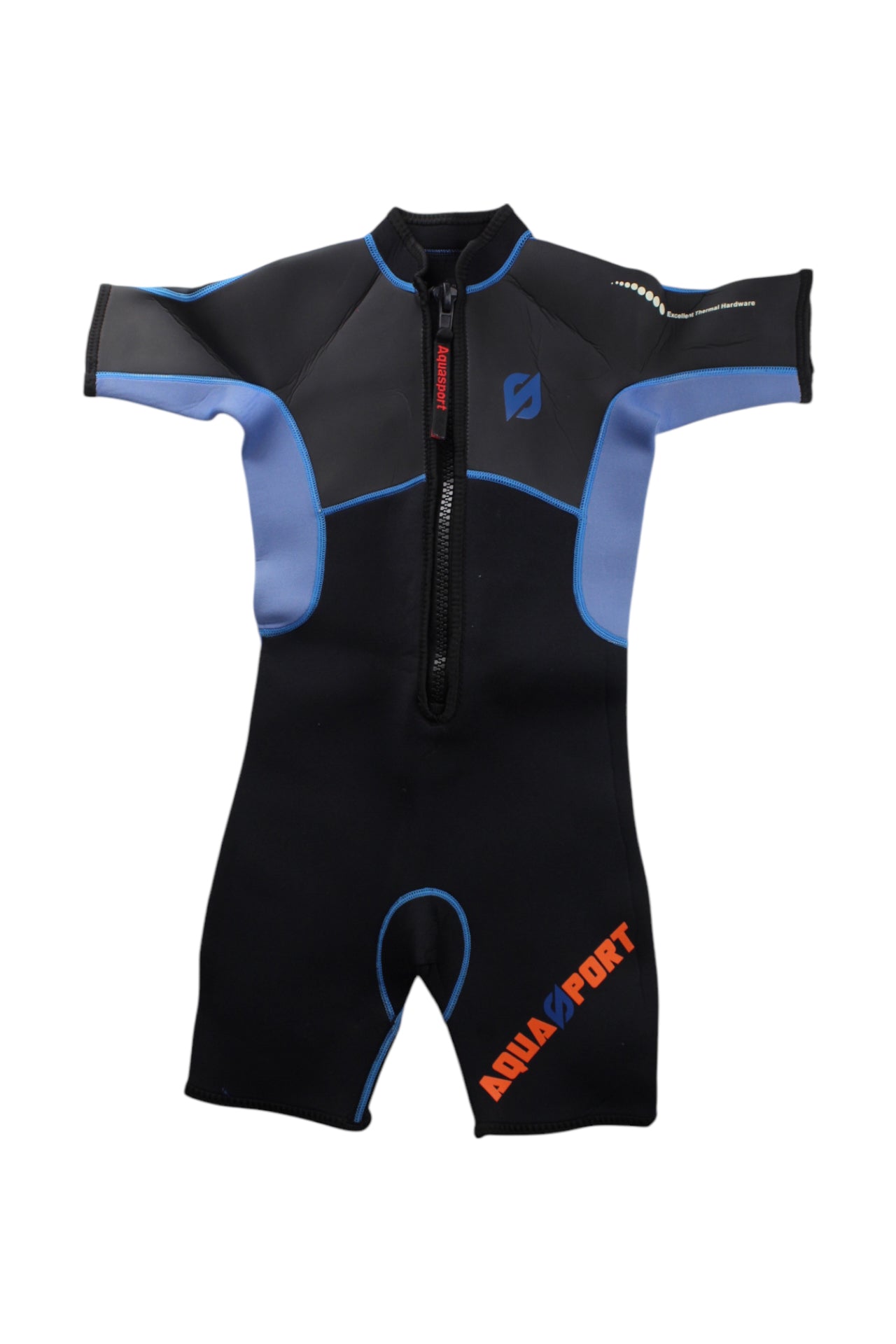 Aquasport 3mm Neoprene Wetsuit for Kids - Youth Size 8Y | Warm & Flexible Swimwear for Surfing, Snorkeling & Water Sports