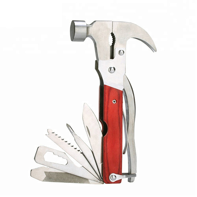 Premium Swiss Army Knife - Multi-Tool with 15 Functions for Camping, Hiking & Everyday Carry (EDC) | Compact & Durable Stainless Steel Design