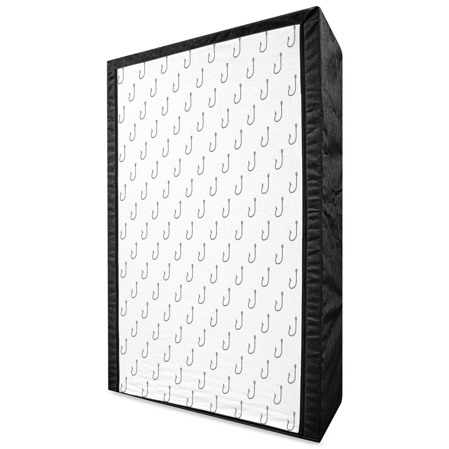 Ambesonne Ocean Themed Portable Fabric Wardrobe - 42.5