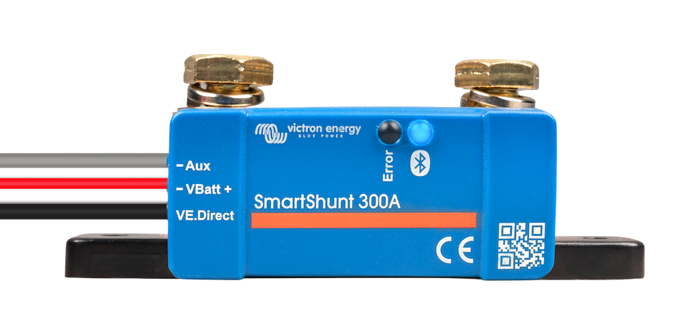 Victron SmartShunt 300A IP65 Battery Monitor with Bluetooth - Perfect for RVs, Boats, and Off-Grid Solar Systems