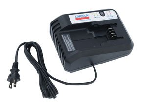 Lincoln Industrial LNI-1870 20V Lithium Ion Battery Charger - Fast Charging for Power Tools, Compatible with Drills, Saws & More - Perfect for DIY Projects & Professional Worksites