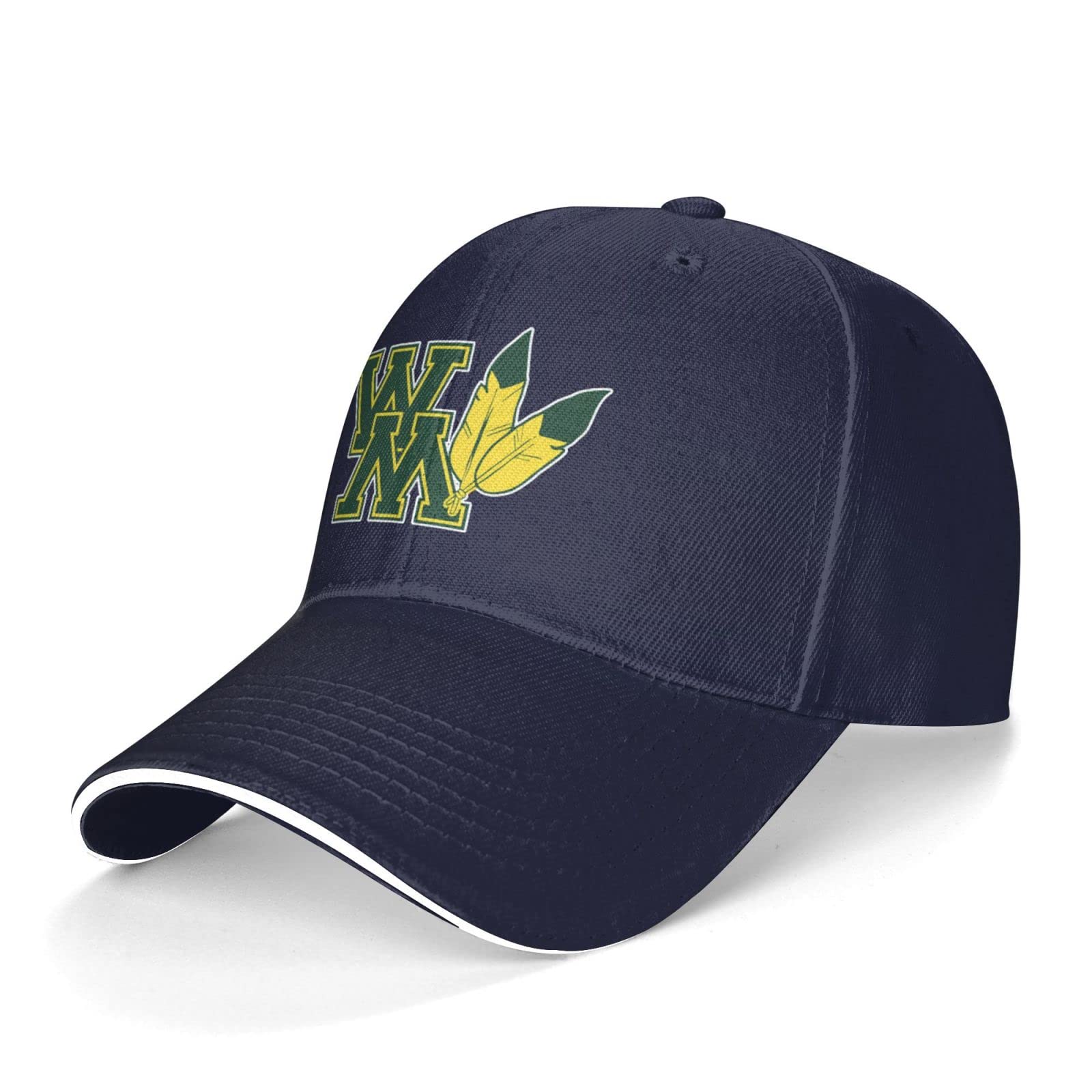 College of William and Mary Sandwich Cap - Unisex Adjustable Baseball Dad Hat in Navy Blue | Perfect for Alumni, Students & Sports Fans | Great for Campus Events, Games & Everyday Wear