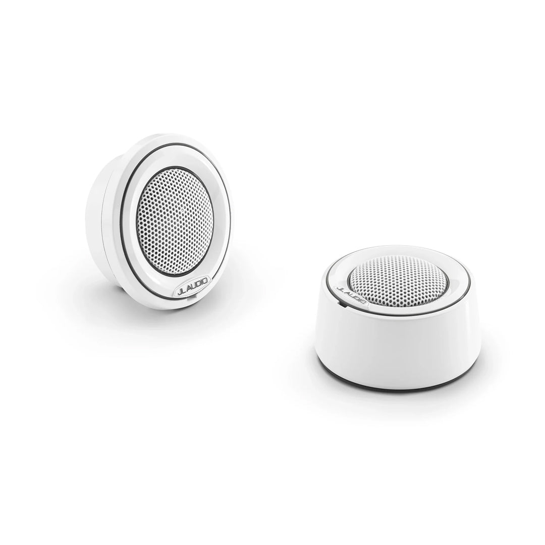 JL Audio M6 100CT C/S 3Gw Marine Speaker with M6 1 Tweeter in Gloss White - Premium Waterproof Boat Audio System for Marine & Outdoor Use