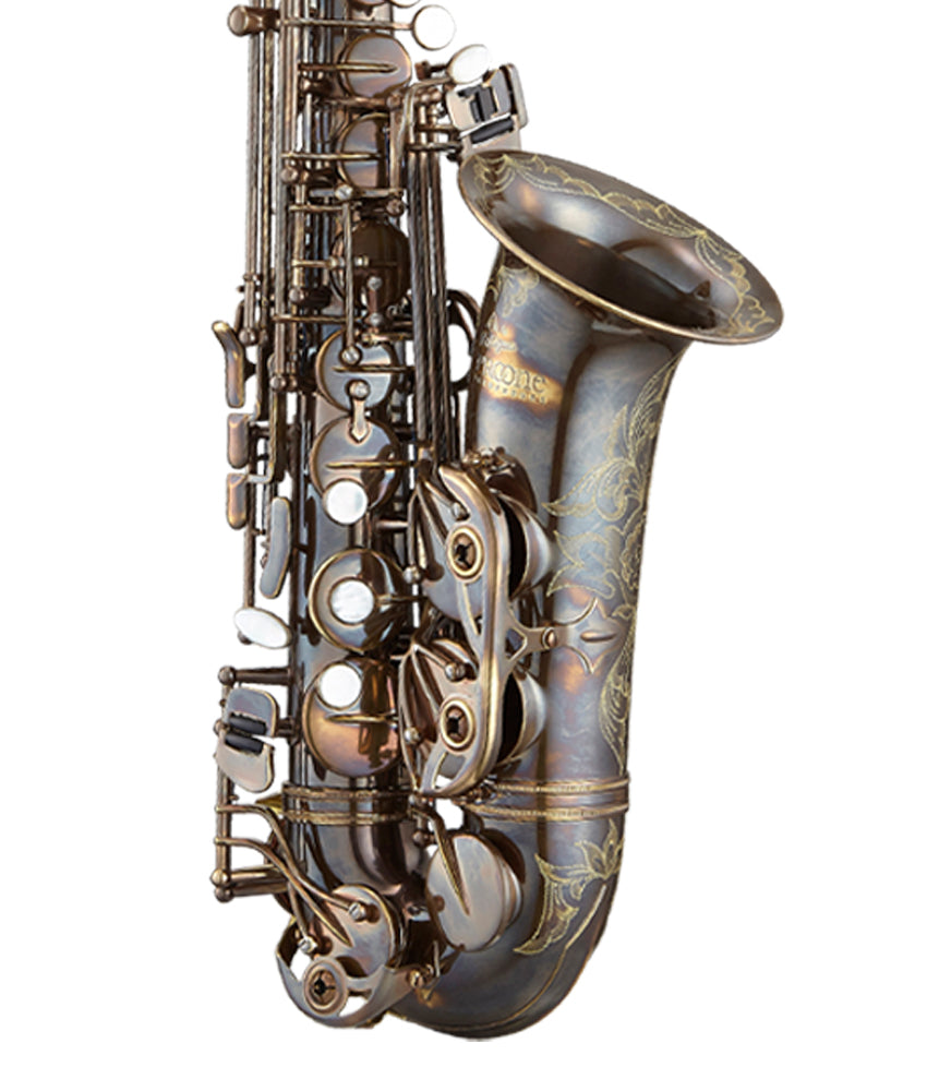 Antigua Winds AS6200 Pro One Eb Alto Saxophone - Professional Brass Instrument for Jazz & Classical Music - Perfect for Performances, Practice & Studio Recording