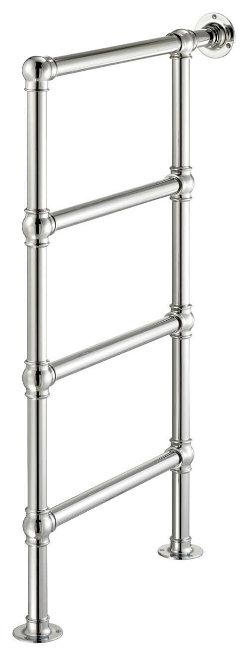 Sterlingham Footman Strand Hardwired Towel Warmer - 25W x 39H - Premium Bathroom Heated Towel Rack for Spa, Luxury Hotels & Home Use
