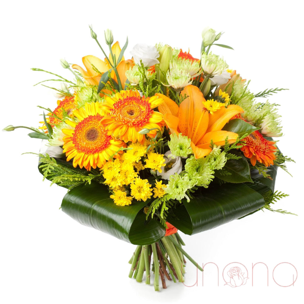 Cheergiver Bouquet - Premium Artificial Flower Arrangement for Home Decor, Wedding Centerpieces & Gift Giving | Perfect for Living Room, Office & Special Occasions
