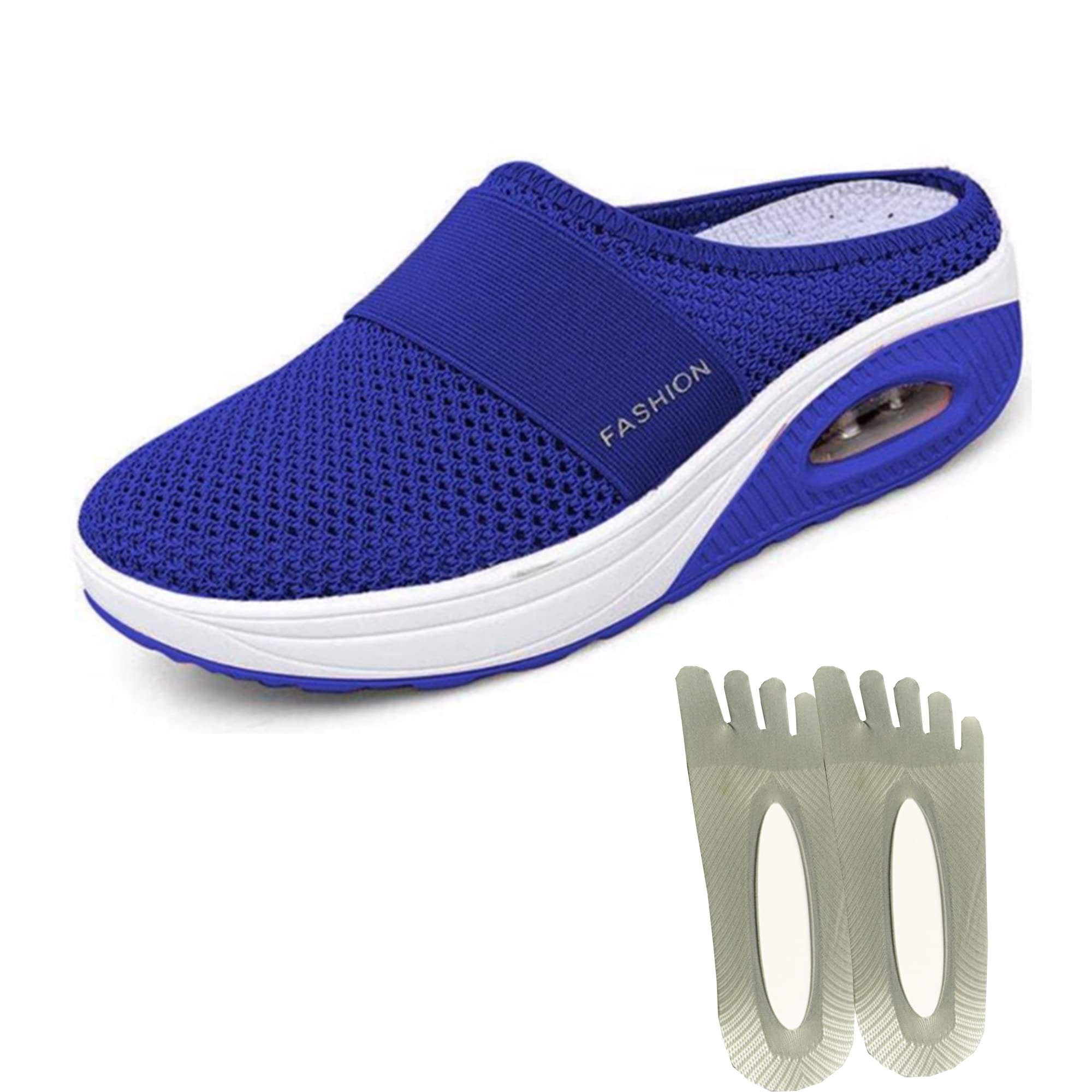 2022 Real Air Cushion Shoes - Orthopedic Diabetic Slip-On Walking Shoes for Men & Women | Comfortable Support for Daily Walking, Running & Travel