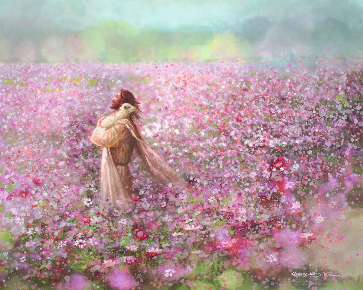 Calming Embrace By Yongsung Kim - Premium Korean Home Decor Wall Art - Perfect for Living Room, Bedroom & Office Decor