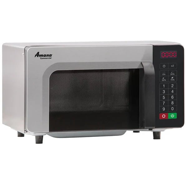 Amana RMS10TS Commercial Microwave Oven 1000W with Touch Control - Perfect for Restaurants, Cafes, and Fast Food Kitchens