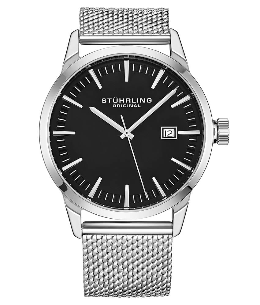 Ascot 555M Quartz 42mm Classic Men's Watch - Elegant Dress Watch for Business, Formal Occasions & Everyday Wear