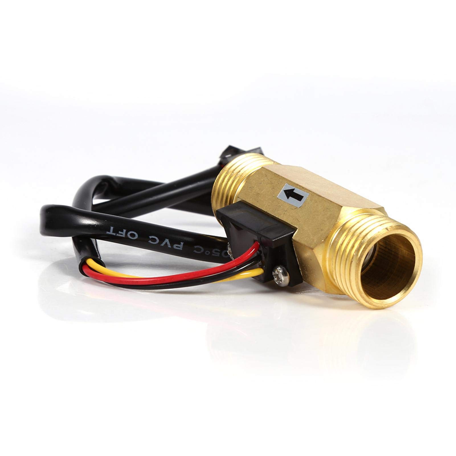 G1/2 Liquid Switch Flowmeter - High Precision Water Flow Switch for Water Heaters, Ideal for Home and Industrial Heating Systems