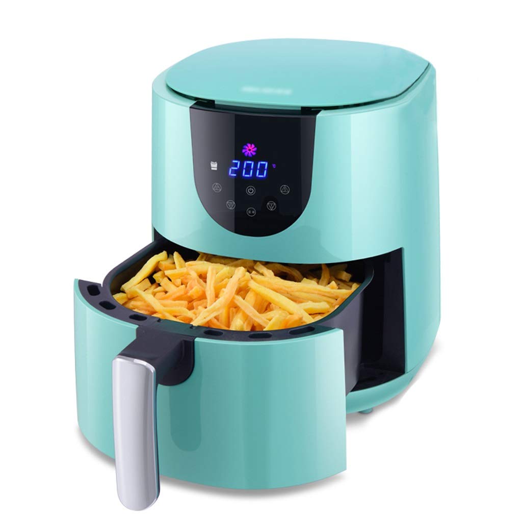 Blue Air Fryer with Dehydrator & Convection Oven - 11.6x13.8x12.5 Inch Multifunctional Kitchen Appliance for Healthy Cooking, Meal Prep & School Lunches - Perfect for Frying, Baking, Roasting & Reheating Food
