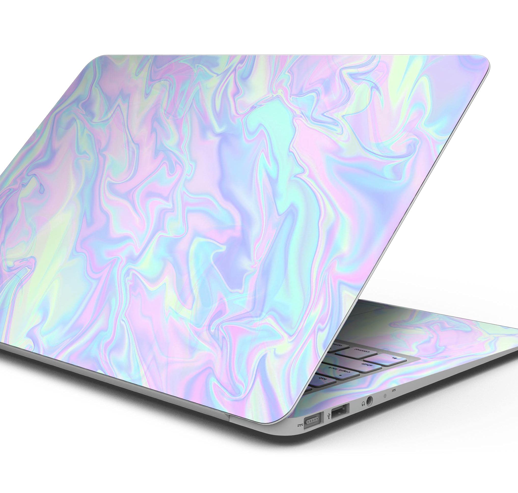 Iridescent Dahlia Full-Body Decal Skin for MacBook Air 13
