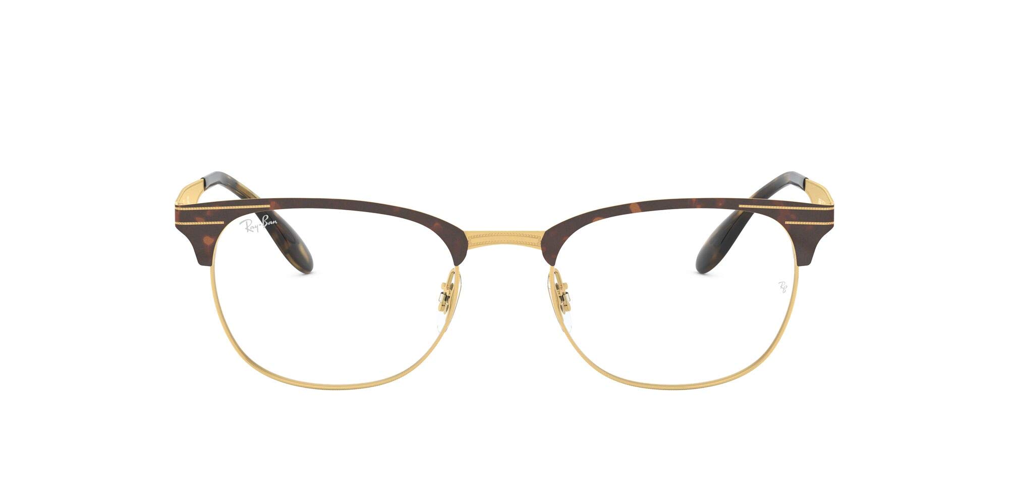 Ray-Ban Rx6346 Square Prescription Eyeglass Frames - Classic Unisex Optical Glasses for Men & Women | Perfect for Work, Reading & Everyday Wear
