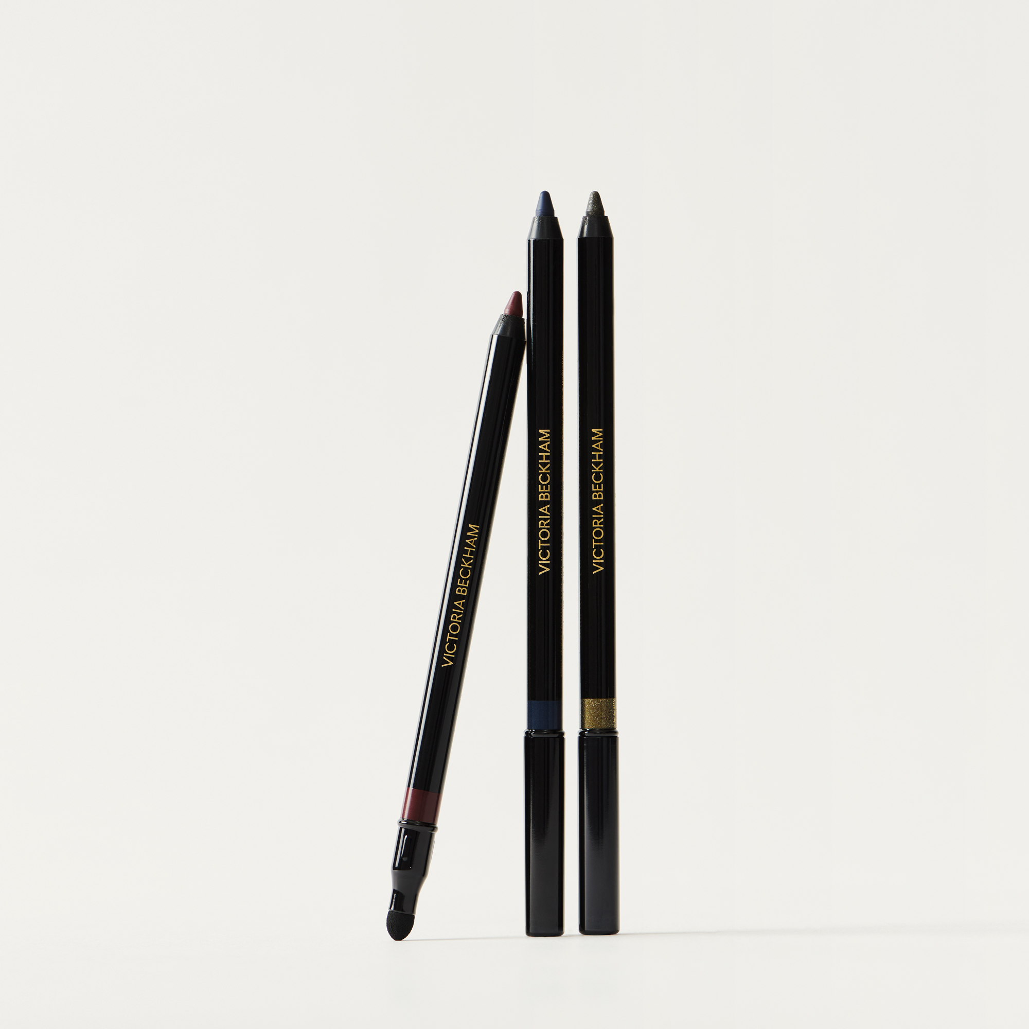 Best Satin Kajal Eyeliner Trio Set - Waterproof & Smudge-Proof Kohl Pencil for Long-Lasting Eye Makeup - Perfect for Party, Wedding & Everyday Glam Look