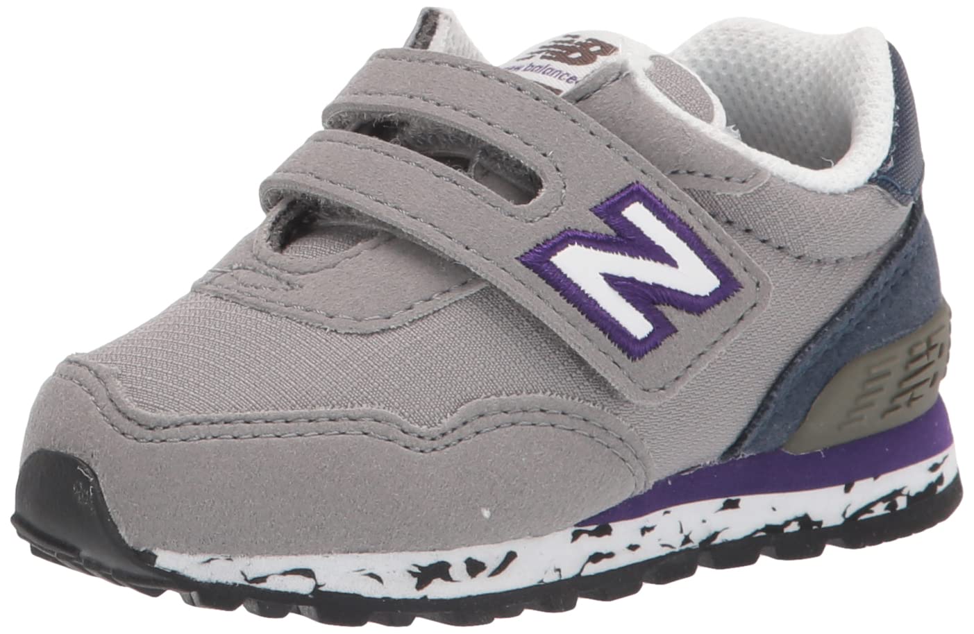 New Balance Kids 515 V1 Hook and Loop Sneakers - Lightweight Comfortable Walking Shoes for Boys & Girls - Perfect for School, Playground & Daily Activities