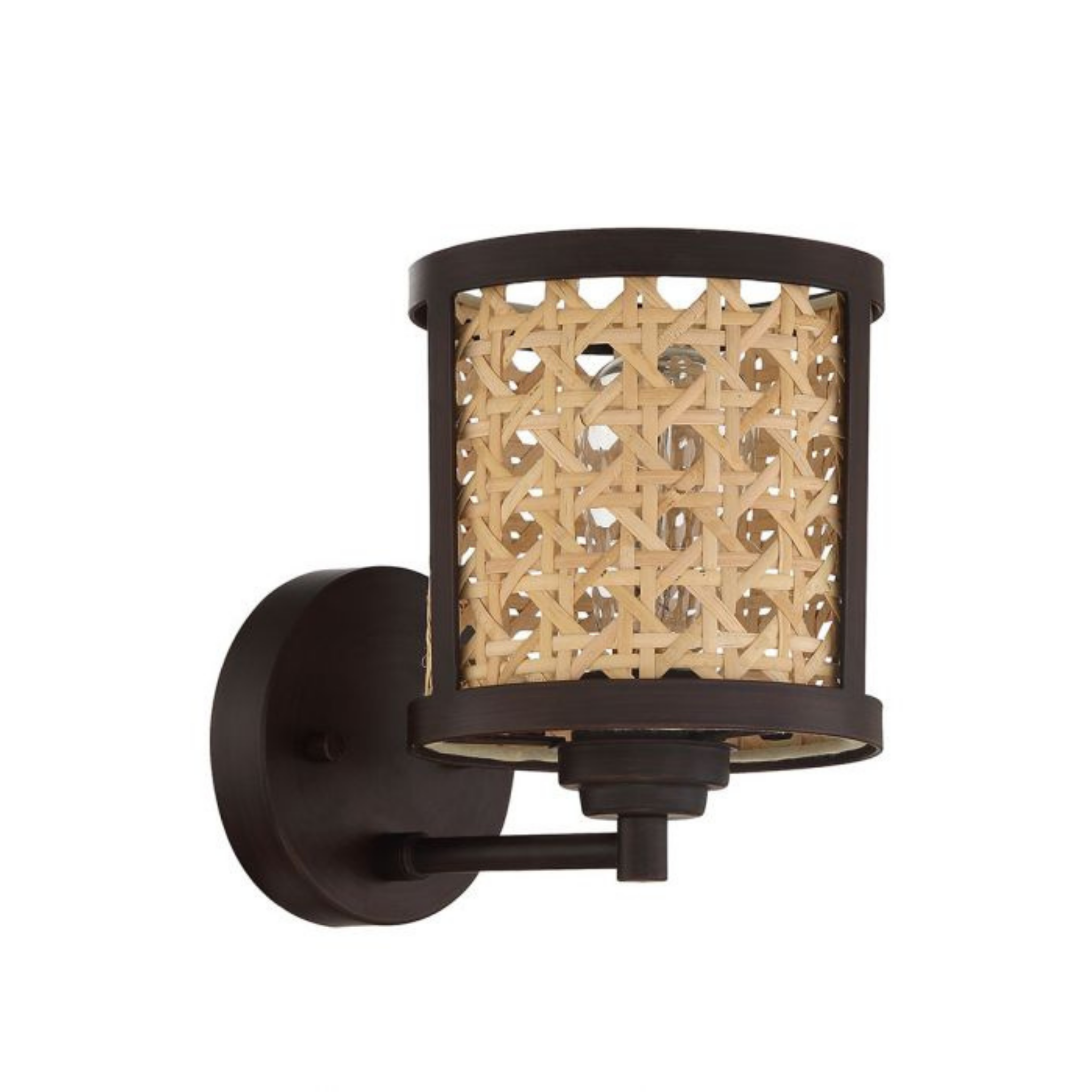 Craftmade Malaya 1 Light Wall Sconce in Aged Bronze Brushed - 54561 ABZ - Elegant Wall Lighting for Bedroom, Hallway, and Living Room Decor