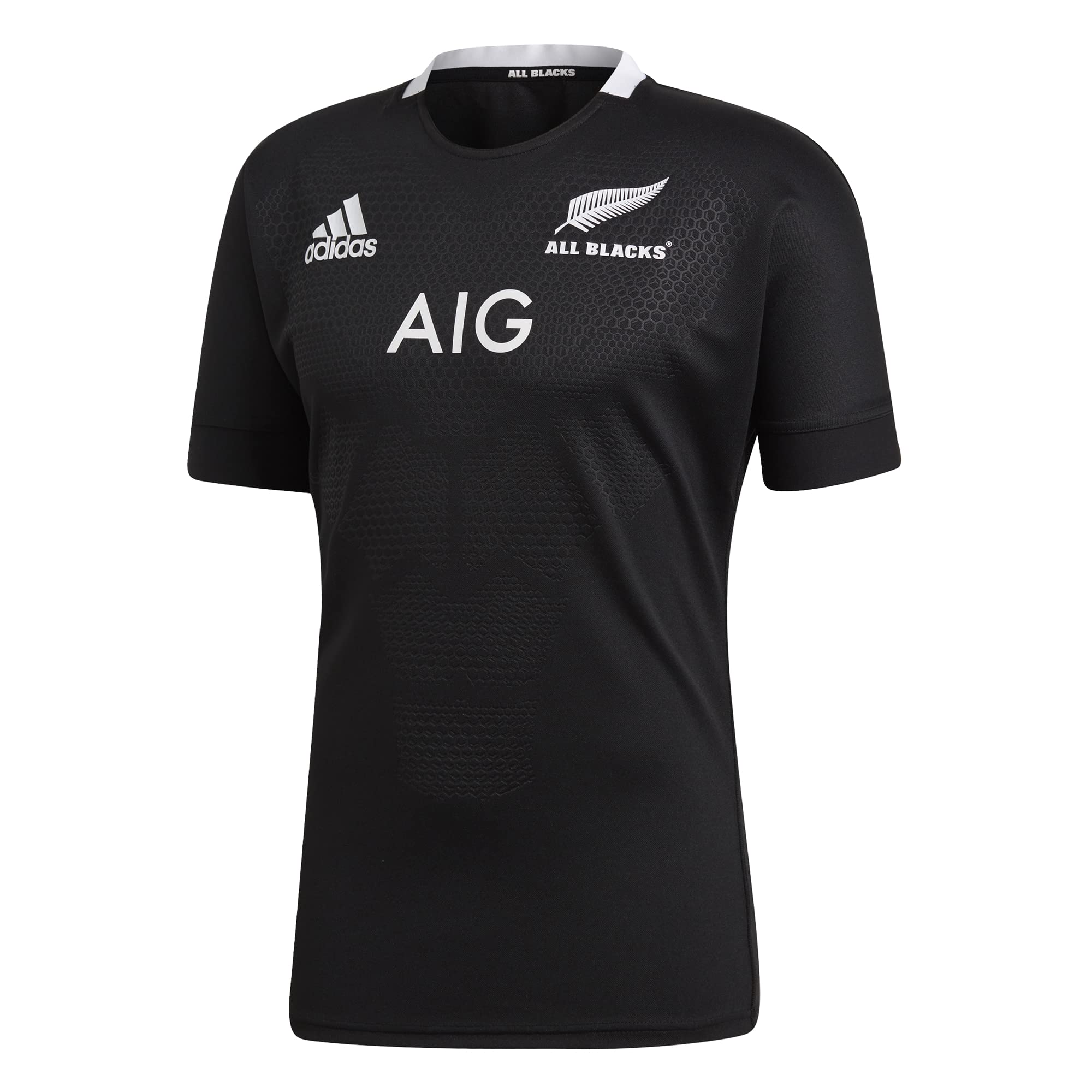 **adidas Men's All Blacks Home Jersey - Official Rugby Shirt for Fans & Players - Perfect for Games, Training & Casual Wear**