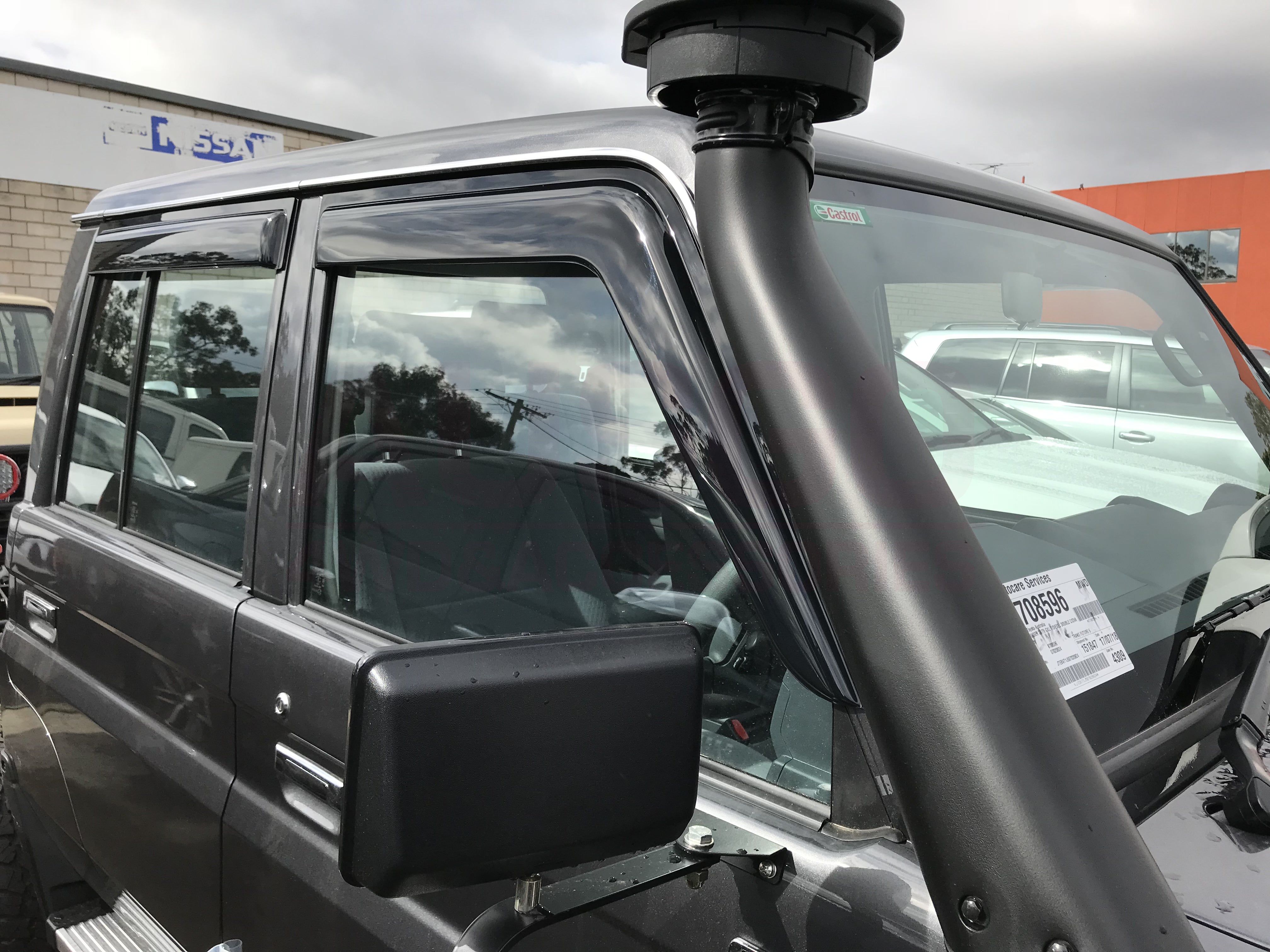 Premium Weather Shields for Toyota Land Cruiser 70/76/79 Series (2007-Present) - Durable Rain Guards & Wind Deflectors for Off-Road Protection & Comfort