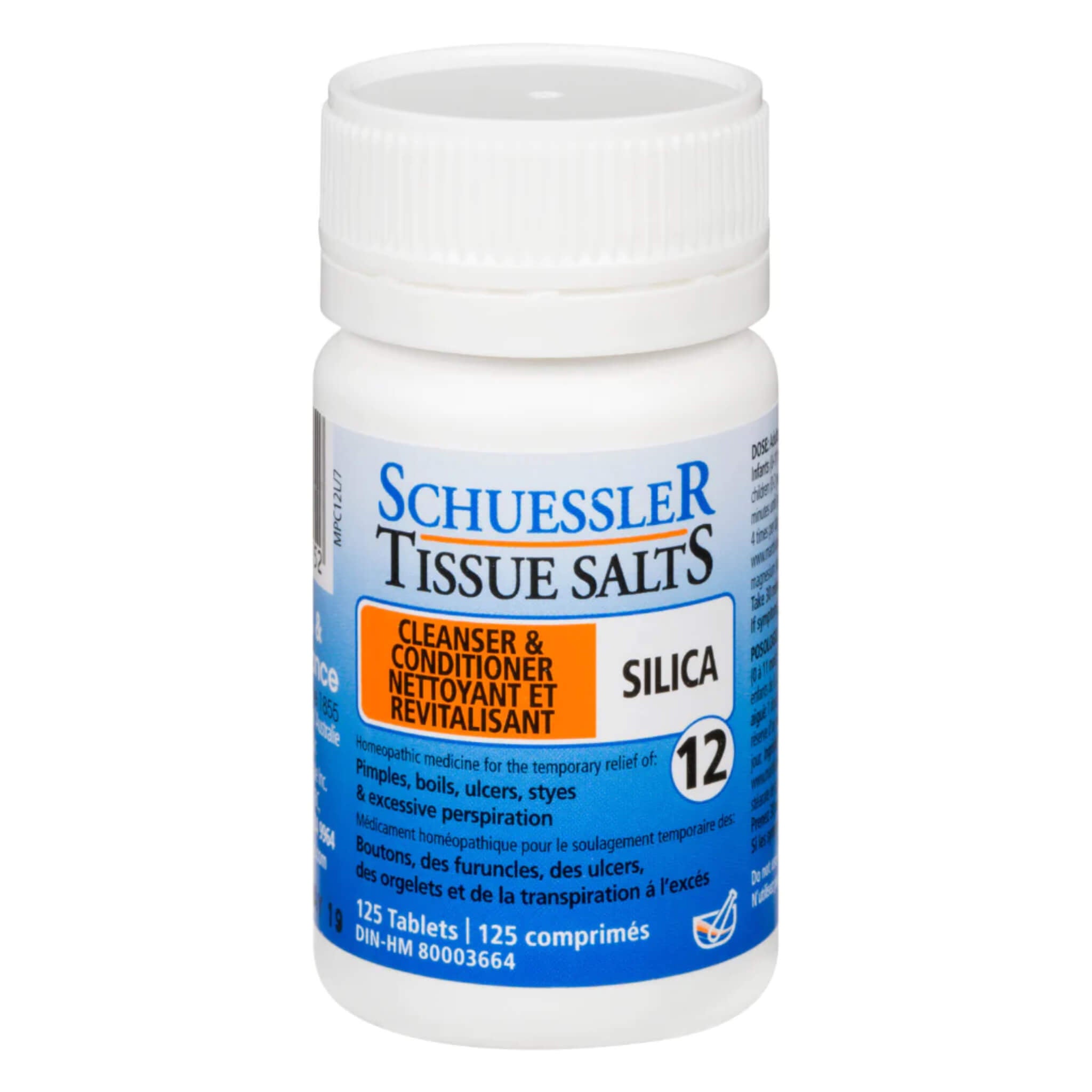 Silica Supplement 125 Tablets - Supports Hair, Skin & Nails Health - Perfect for Daily Beauty Routine & Joint Care