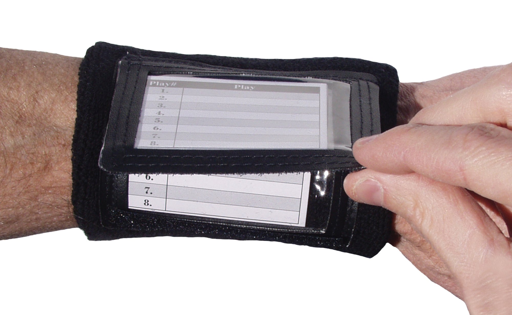 Unique Sports Youth Football Playbook Wristband - Waterproof Coaching Aid for Players & Coaches - Perfect for Practice, Games & Training Sessions