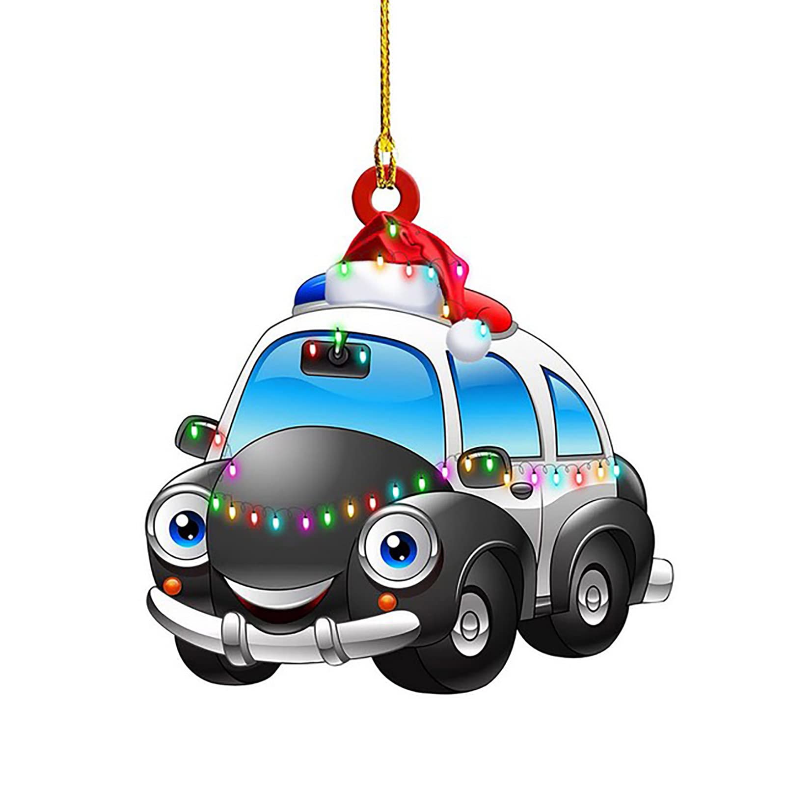 CHENMU Christmas Tree Ornaments - 24 Pack Hanging Aircraft Car Pendants for Holiday Decor, Party & Gift | Perfect for Xmas Tree, Grinch Themed Decorations, Home & Office Festive Decor