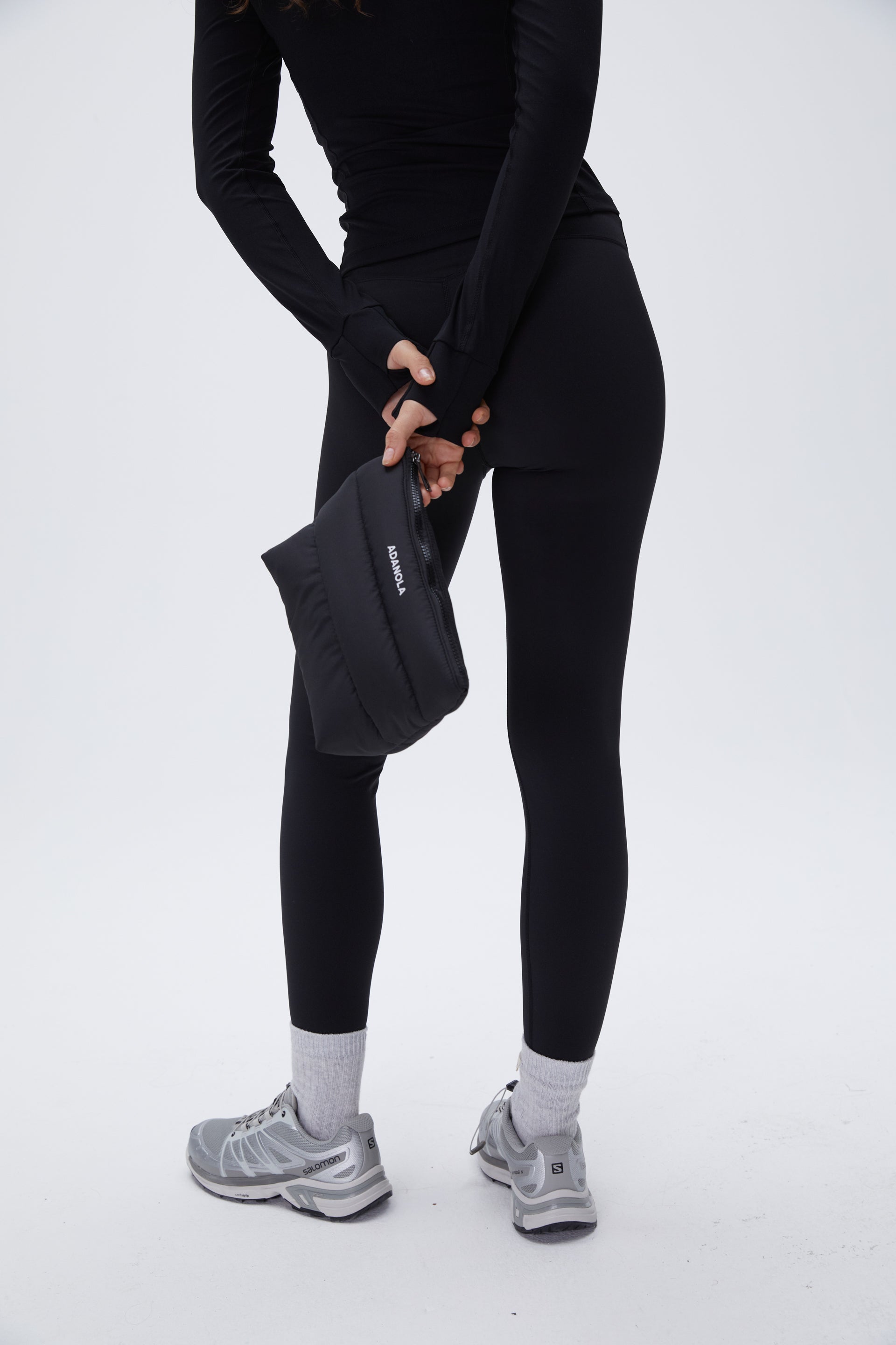 Black Puffer Pouch - Stylish & Insulated Crossbody Bag for Women | Perfect for Travel, Shopping & Everyday Use